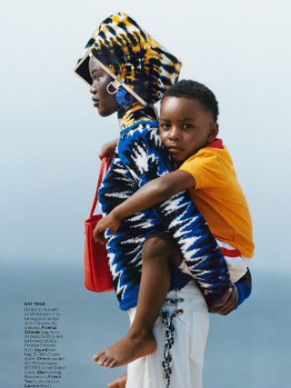 david luraschi,adut akech david luraschi,adut akech