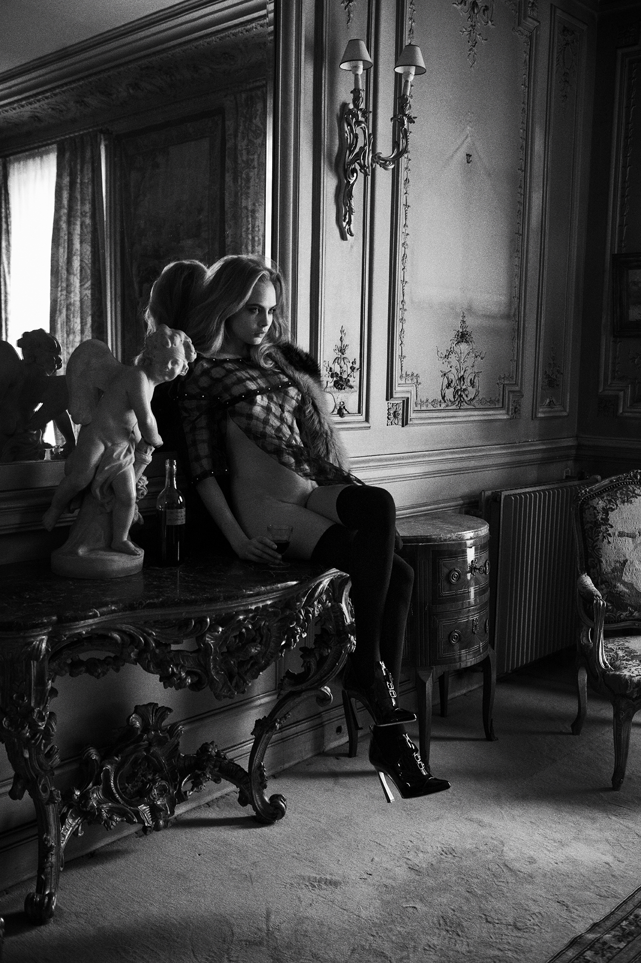 peter lindbergh,cara delevingne,nude,naked peter lindbergh,cara delevingne,nude,naked