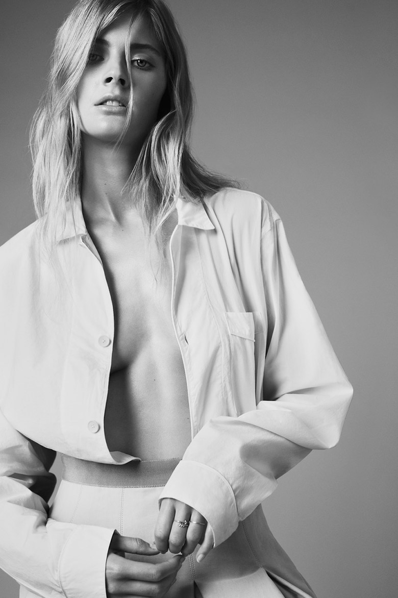 nick dorey,constance jablonski,white shirt nick dorey,constance jablonski,white shirt